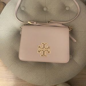 Tory Burch Cross Body Nude Pink Purse - EXCELLENT CONDITION